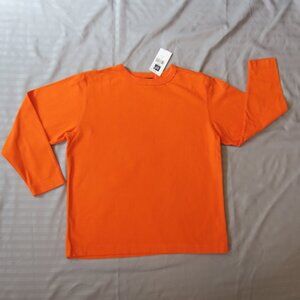 GapKids Boys Halloween Orange Long Sleeve T-Shirt  Size Small 6-7  NWT